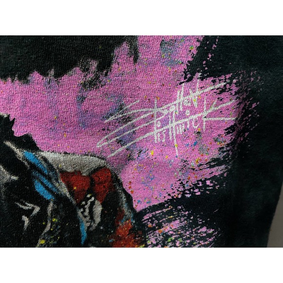 Jimi Hendrix Official Stephen Fishwick Icons GDA Black T-Shirt Size Medium - Picture 7 of 9